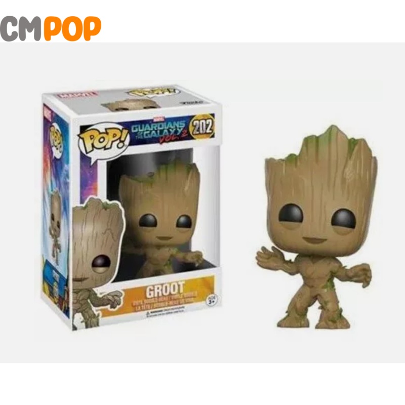 Groot - #202 - Funko Pop! - Guardians of the Galaxy  Vol 2- Marvel