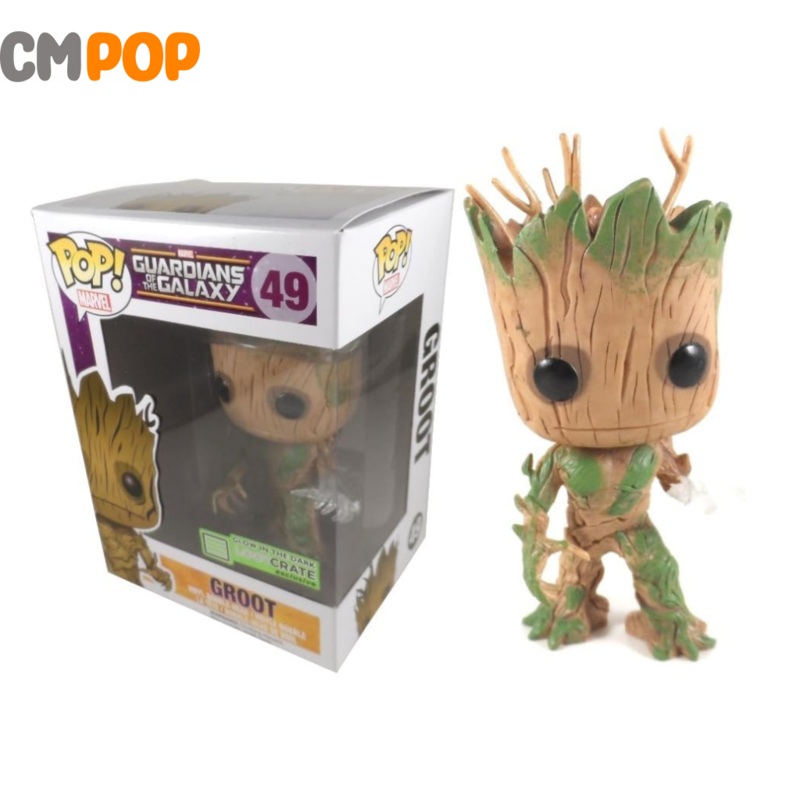 Groot - #49 - Funko Pop! - Guardians of the galaxy - Marvel - GITD - Loot Crate Exclusive