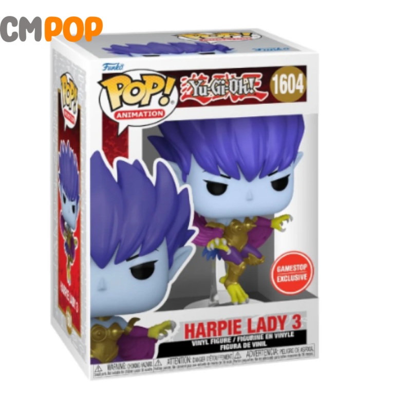 Harpie Lady 3 - #1604 - Funko Pop! - Yu-Gi-Oh - Gamestop Exclusive