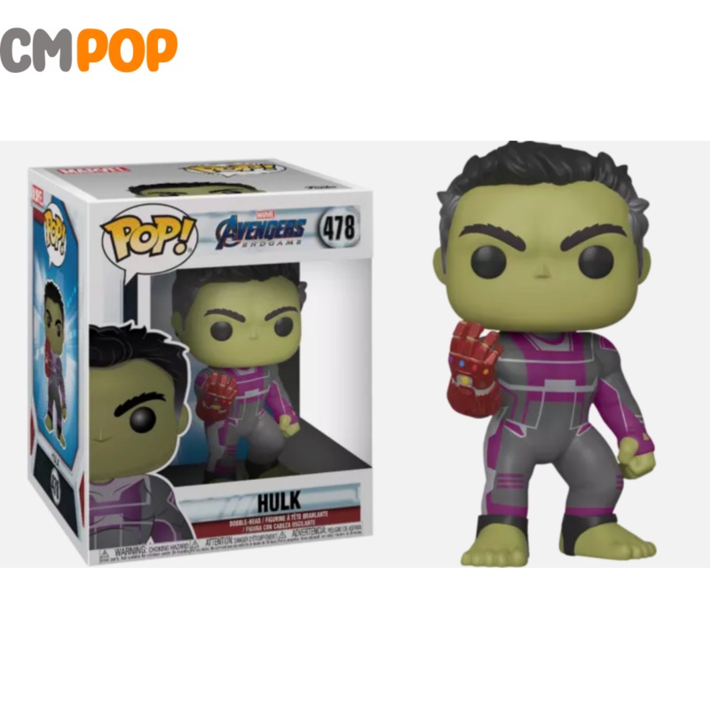 Hulk - #478- Funko Pop! - Marvel - Avengers Endgame