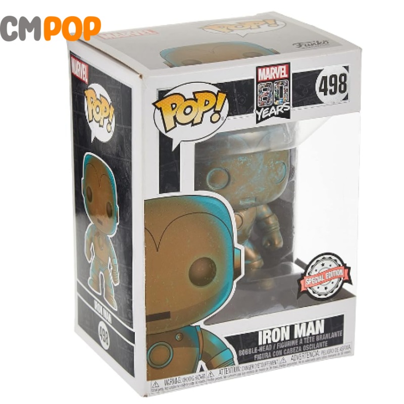 Iron Man  - #498 - Funko Pop!  - Marvel 80 Years - Special Edition
