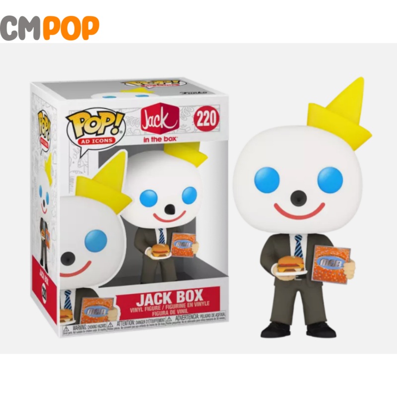 Jack Box - #220 - Funko Pop! - Jack In The Box  - Ad Icons