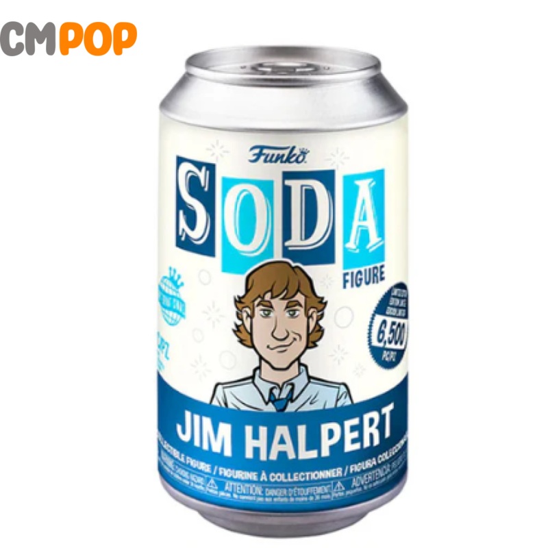 Jim Halpert - Funko Vinyl Soda - 6,500 Pieces - The Office - TV - Chance Of Chase