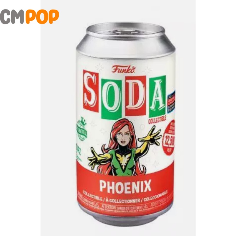 Phoenix ( Marvel ) - Funko Vinyl Soda  12,000 Pieces - Chance Of Chase