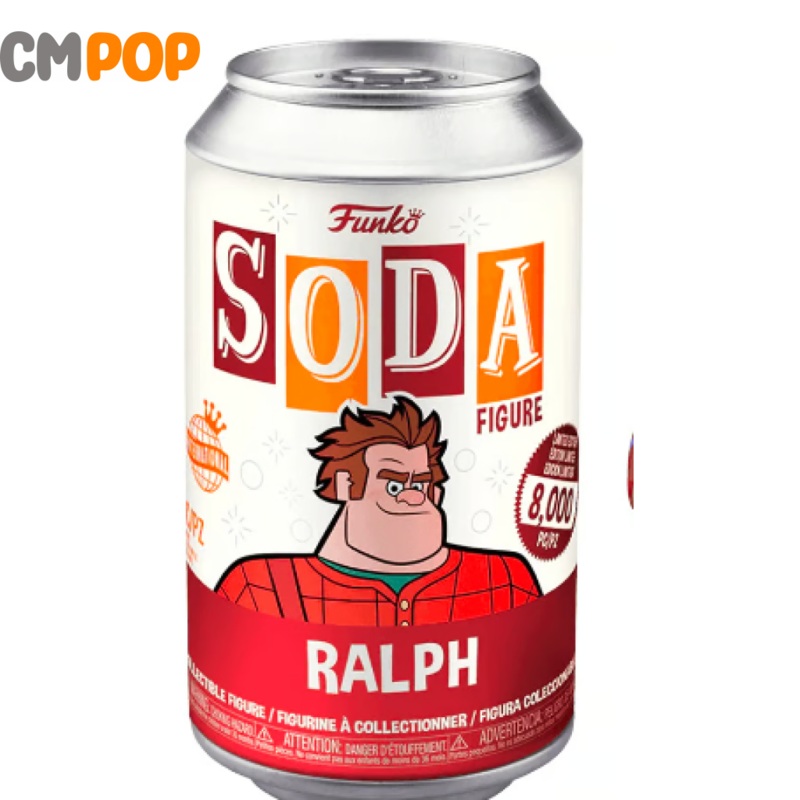 Ralph - Funko Vinyl Soda  8,000 Pieces - Chance Of Chase