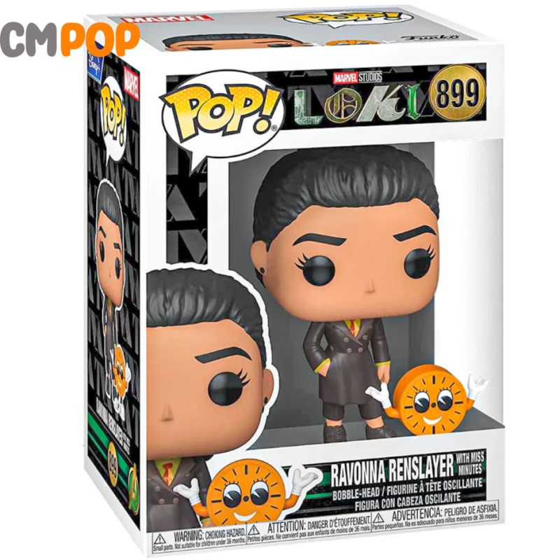 Ravonna Renslayer With Miss Minutes - #899 - Funko Pop! - Marvel Loki