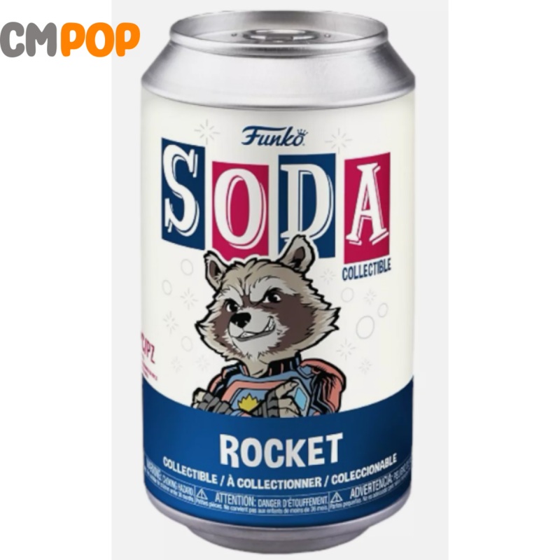 Rocket  - Funko Vinyl Soda  - Chance Of Chase