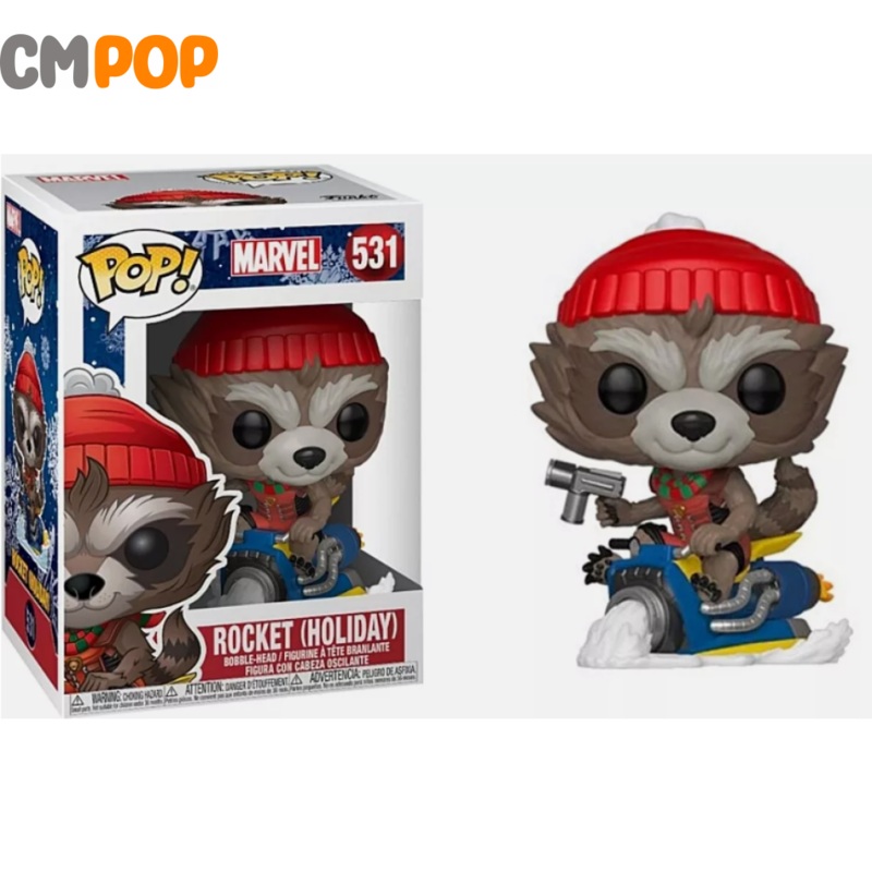 Rocket (Holiday) - #531 - Funko Pop!  - Marvel