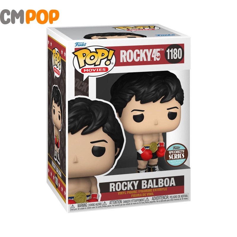 Rocky With Gold Belt  - #1180 - Funko Pop! - Movies - Rocky 45th