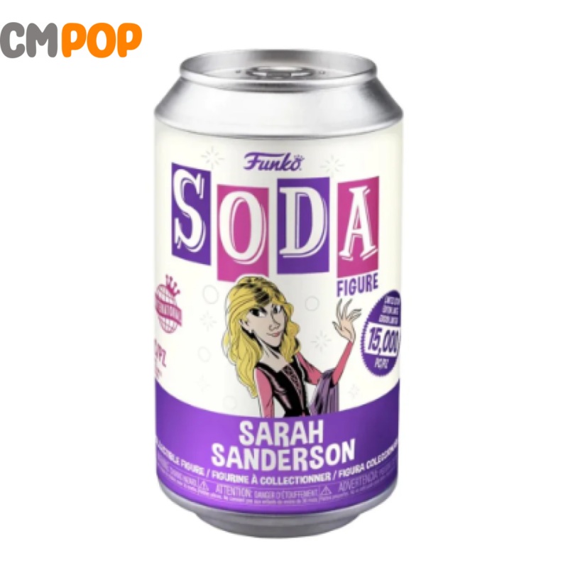 Sarah Sanderson - Funko Vinyl Soda - 15,000 Pieces - Hocus Pocus - Movie - Chance Of Chase