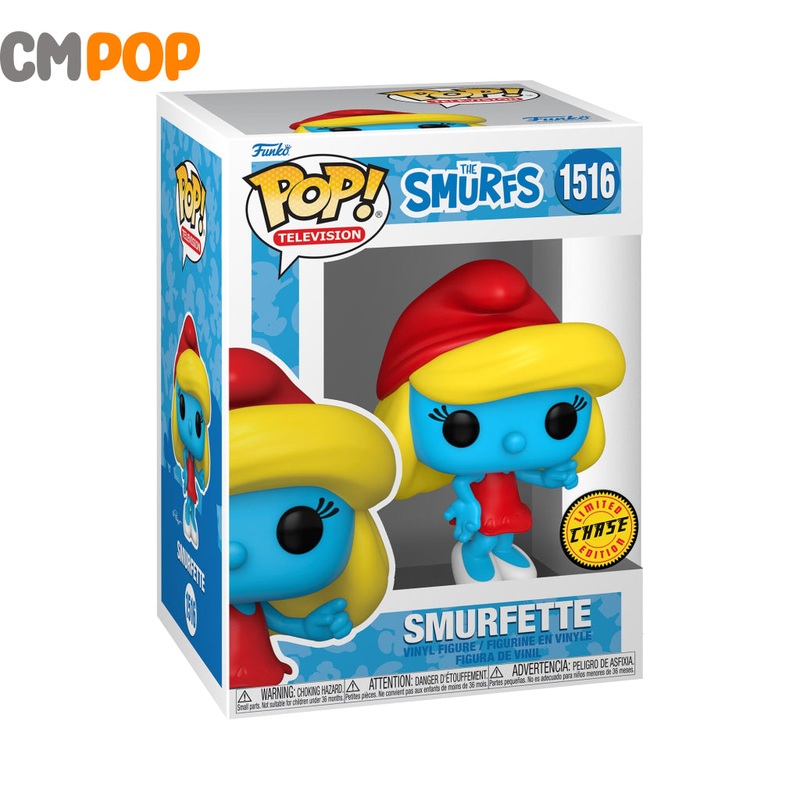 Smurfette Chase  #1516 Funko Pop! - The Smurfs - Chase Exclusive