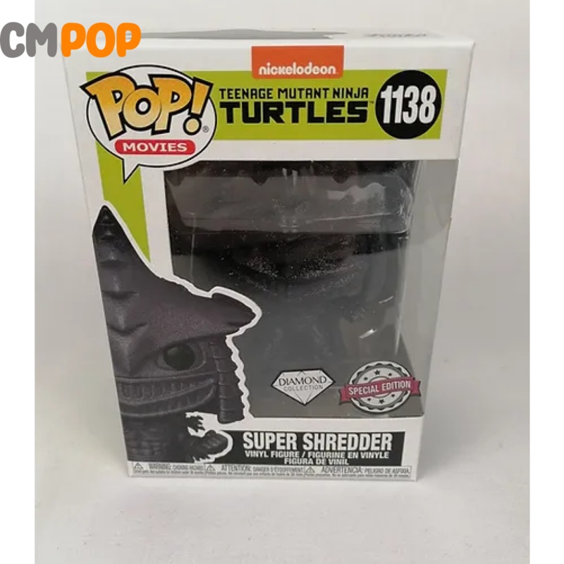 Super Shredder- 1138 - Funko Pop! - Teenage Mutant Ninja Turtles - Diamond Collection - Special Edition