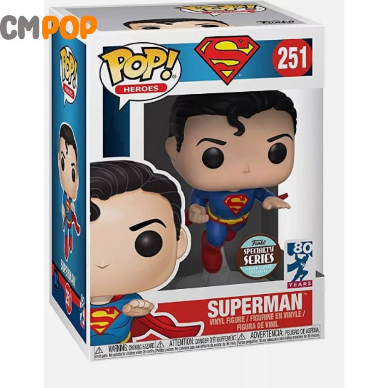 Superman - #251 - Funko Pop! - Heroes - Specialty Series Exclusive
