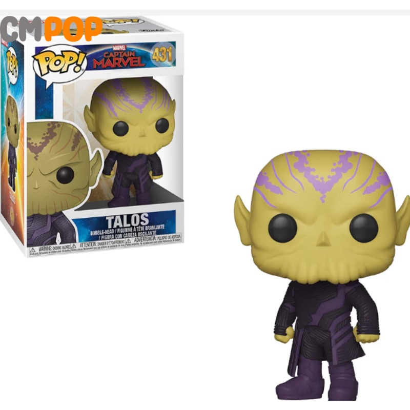 Talos  - #431 - Funko Pop!  - Marvel - Captain Marvel