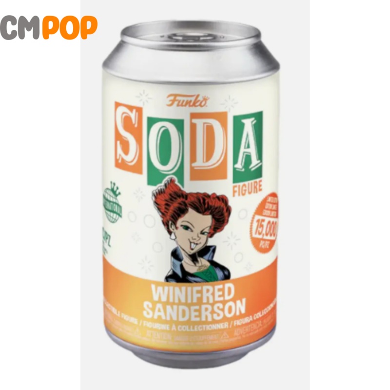 Winifred Sanderson - Funko Vinyl Soda - 15,000 Pieces - Hocus Pocus - Movie - Chance Of Chase