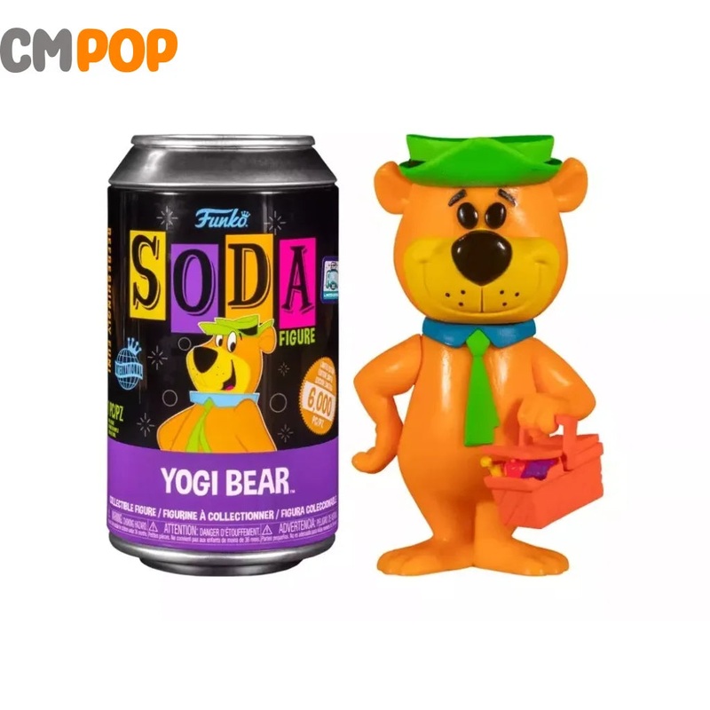Yogi Bear - Funko Vinyl Soda - 6,000 Pieces - Chance Of Chase