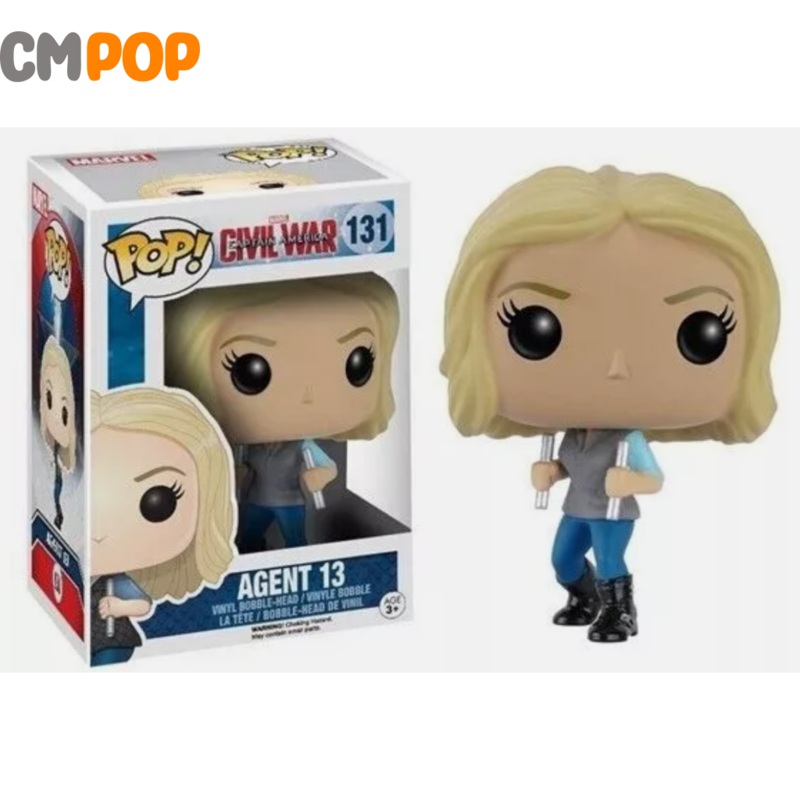 Agent 13 - #131 - Funko Pop!  - Marvel - Civil War