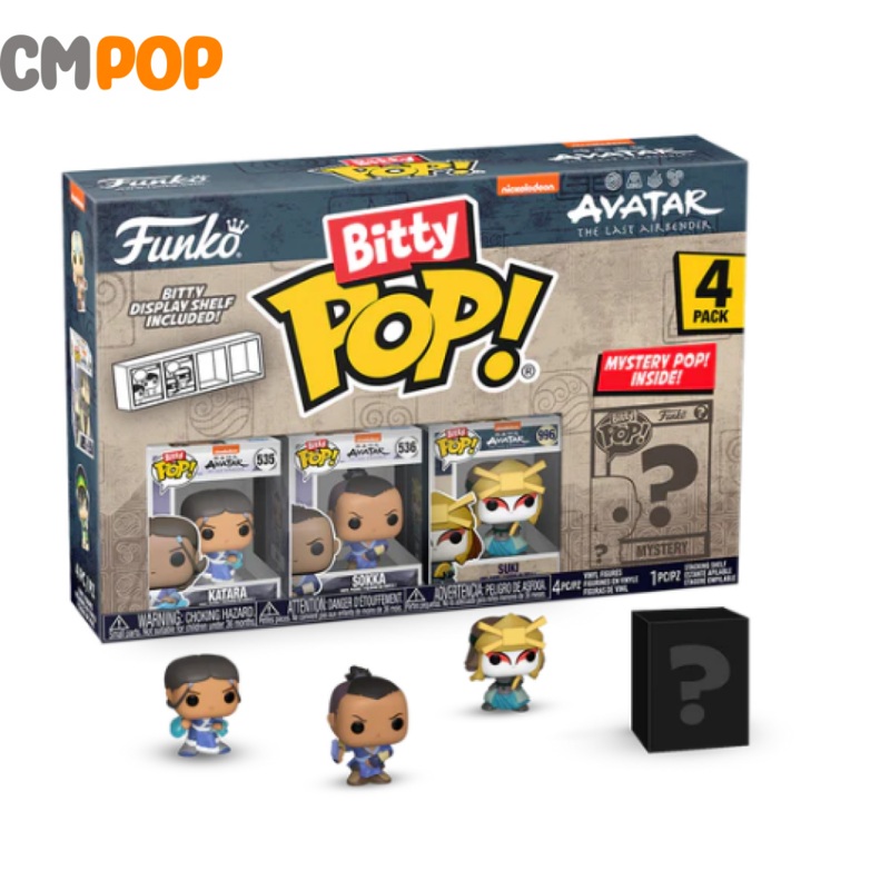 Avatar The Last Airbender - Katara - 4 Pack Bitty Funko Pop! - Avatar- Bitty Pop