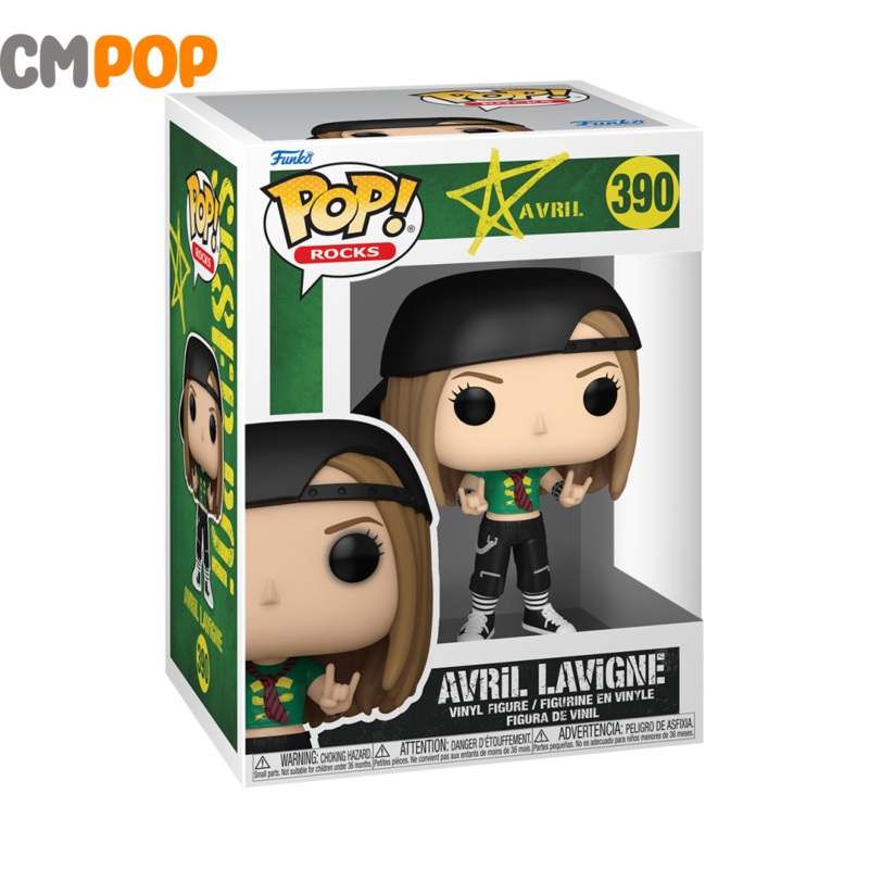 Avril Lavigne Sk8ter Boi  - #390 - Funko Pop! - Pop Rocks
