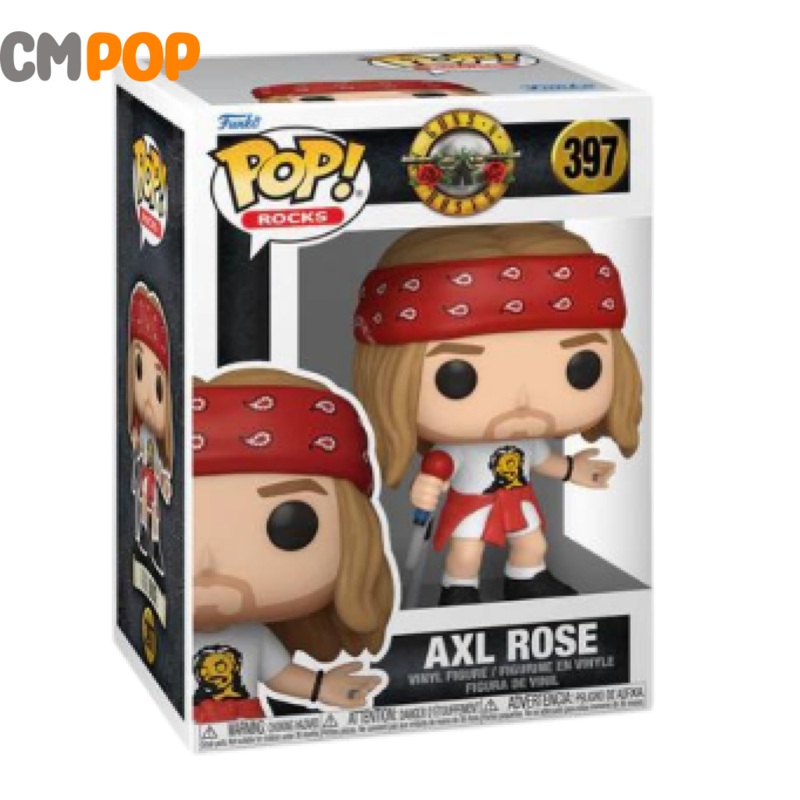 Axl Rose - #397 - Funko Pop! Rocks  - Pop Rocks