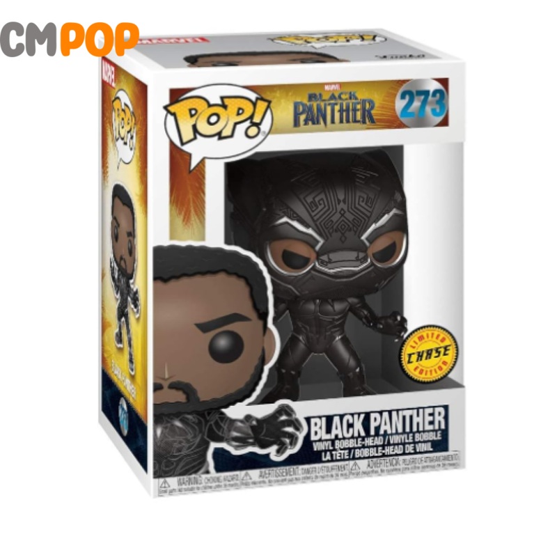 Black Panther - #273 - Funko Pop! - Black Panther - Marvel - Chase Exclusive