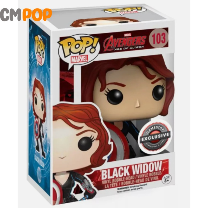 Black Widow - #103 - Funko Pop!  - Marvel - Gamestop Exclusive