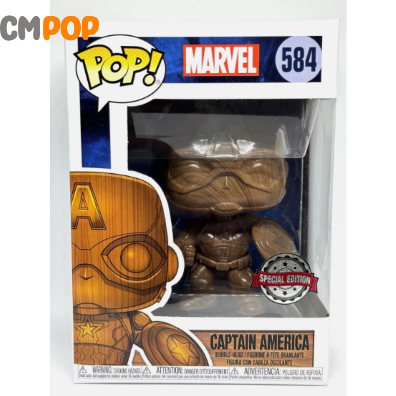Captain America   - #584- Funko Pop!  - Marvel -  Special Edition
