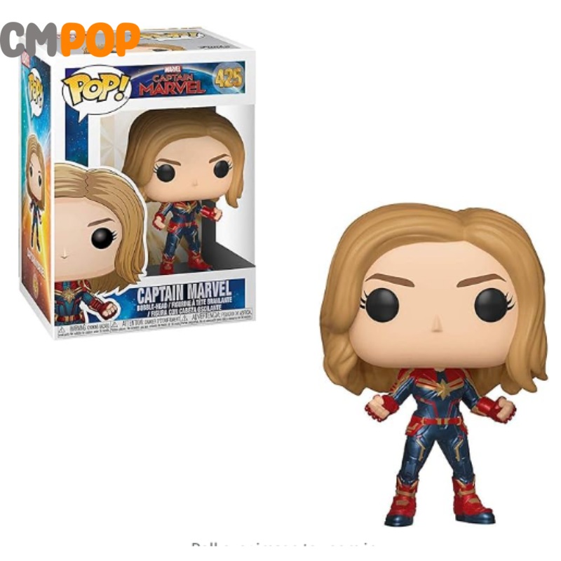 Captain Marvel  - #425 - Funko Pop!  - Marvel - Captain Marvel