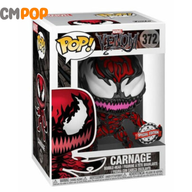 Carnage - #372 - Funko Pop!  - Marvel - Venom - Special Edition