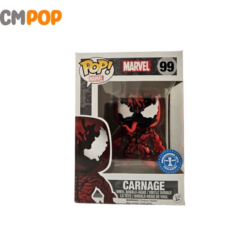 Carnage - #99 - Funko Pop! - Marvel - Underground Toys Exclusive