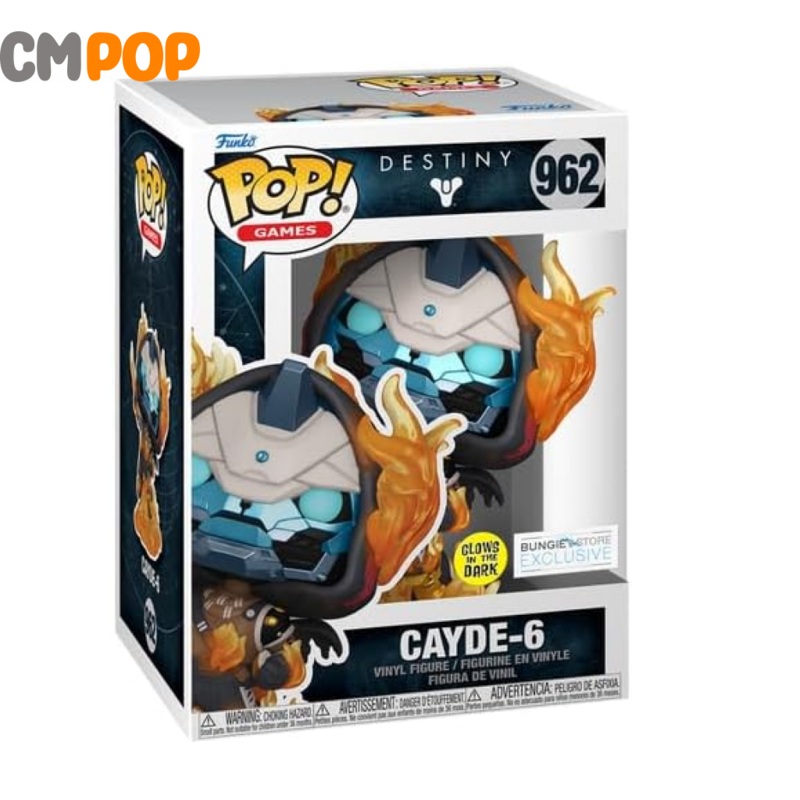 Cayde-6 - #962 - Funko Pop! - Destiny - Games - GITD - Bungie Store Exclusive