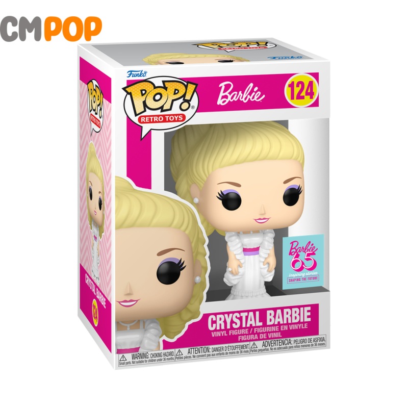 Crystal Barbie - #124 - Funko Pop! - Barbie - Retro Toys