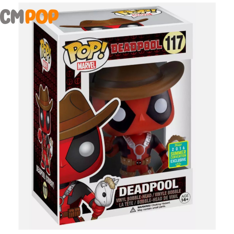Deadpool  - #117 - Funko Pop! - Marvel - Deadpool - 2016 Summer Convention Exclusive