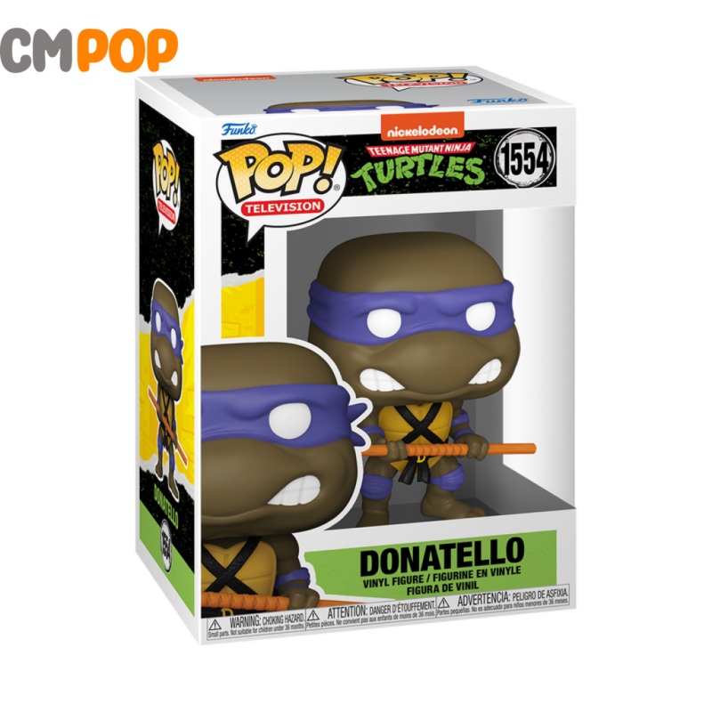 Donatello Classic - #1554 - Funko Pop! - Television - Nickelodeon - Teenage Mutant Ninja Turtles (TMNT)