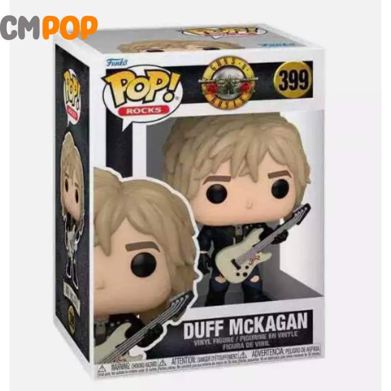 Duff McKagan (1980's) - #399 - Funko Pop! Rocks  - Pop Rocks