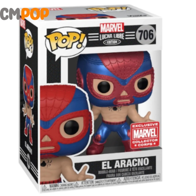 El Aracno - #706 - Funko Pop!  - Marvel -  Collector Corps Exclusive
