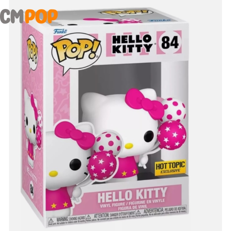 Hello Kitty With Balloon - #84 - Funko Pop! - Hello Kitty - Hot Topic Exclusive