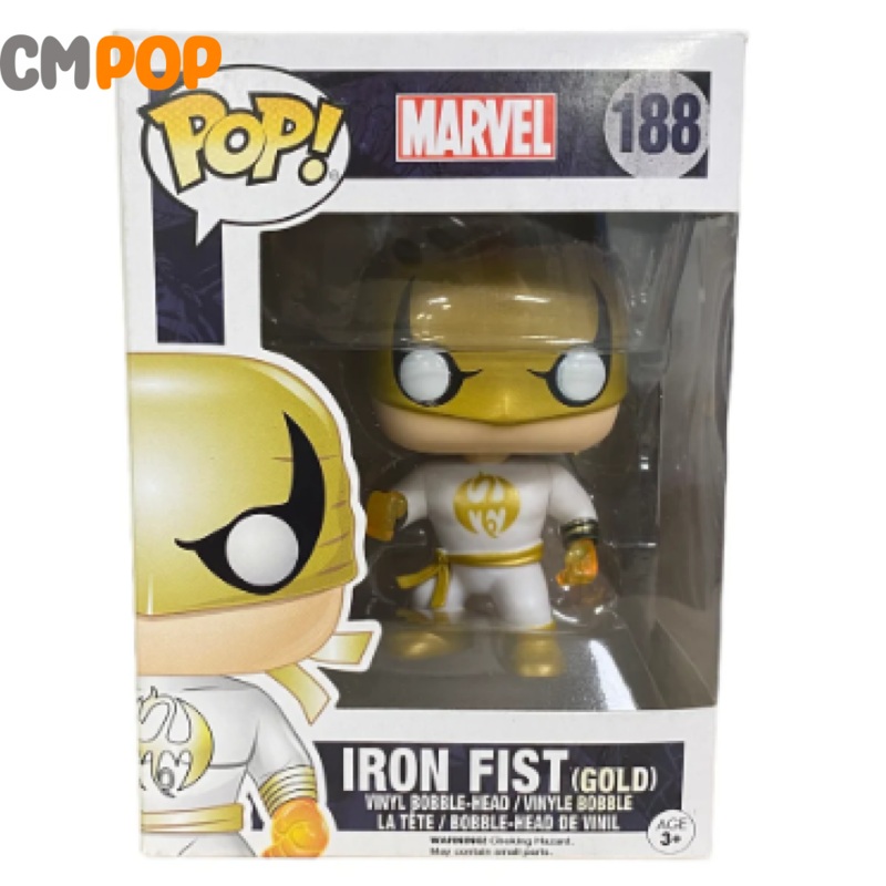 Iron Fist (Gold) - #188- Funko Pop! - Marvel