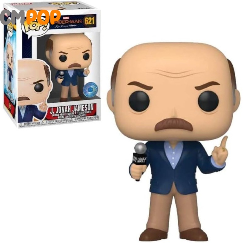 J.Jonah Jameson - #621 - Funko Pop!  - Marvel - Spider-Man Far From Home - Pop In The Box Exclusive