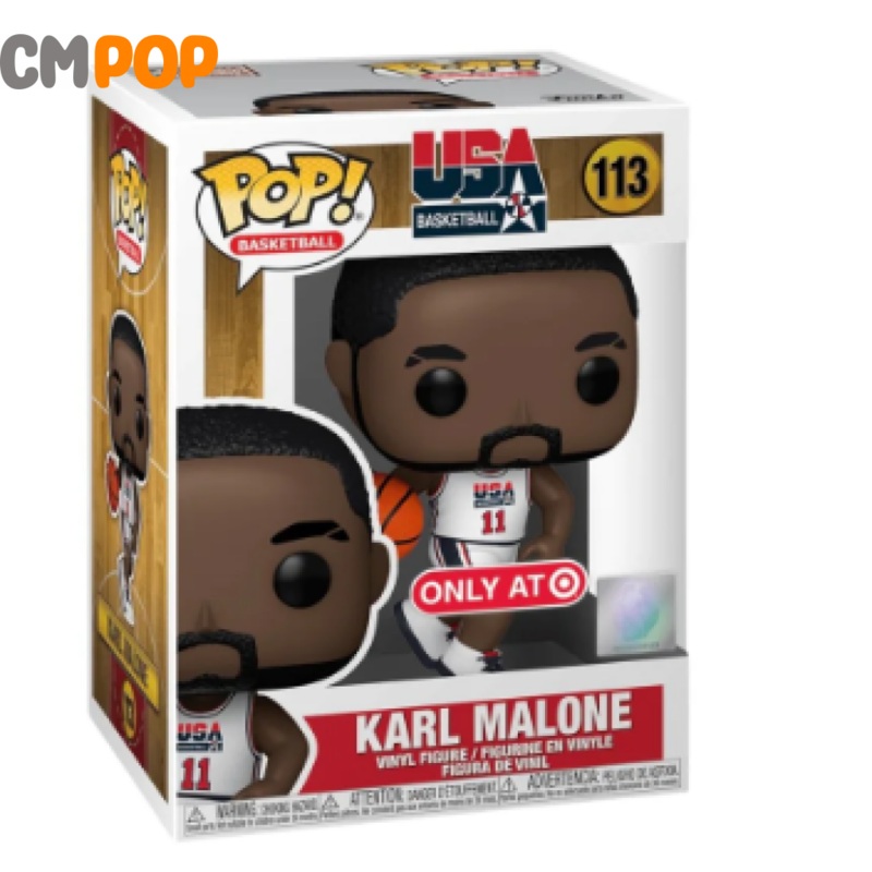 Karl Malone - #113 - Funko Pop! - NBA - Target Exclusive