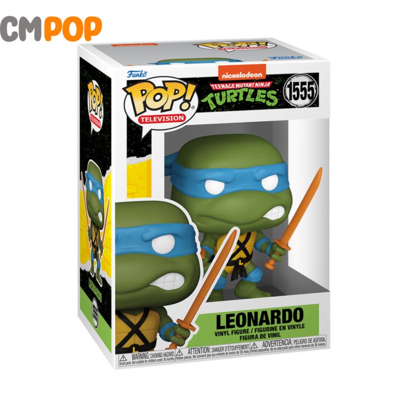 Leonardo Classic  - #1555 - Funko Pop! - Teenage Mutant Ninja Turtles (TMNT)