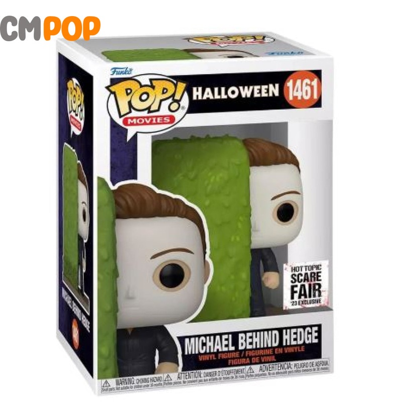 Michael Behind Hedge - #1461 - Funko Pop! - Halloween - Horror - Hot Topic Scare Fair '23 Exclusive