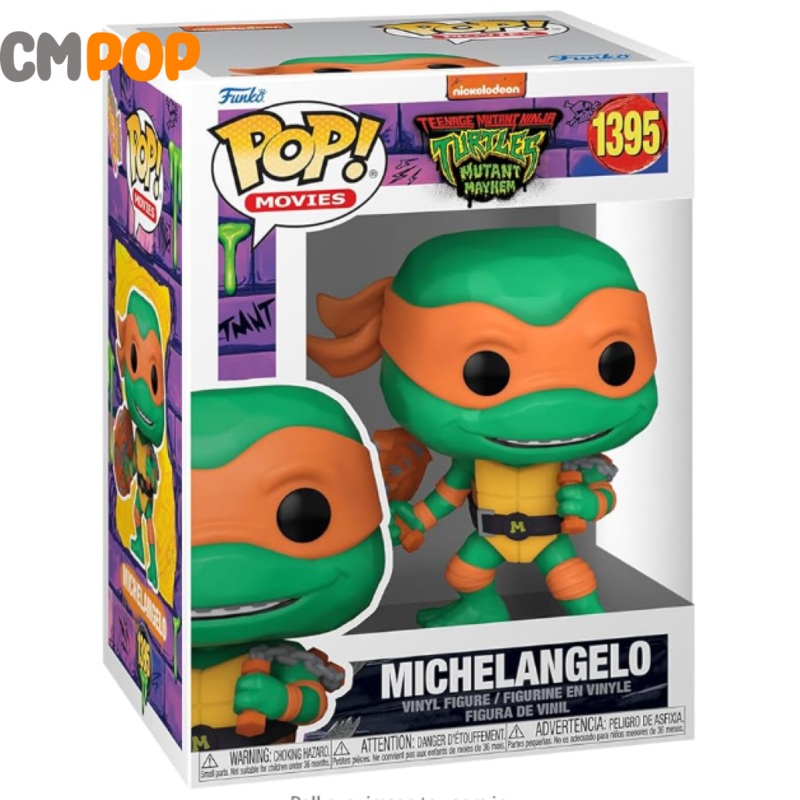 Michelangelo - #1395 - Funko Pop! - Teenage Mutant Ninja Turtles (TMNT)