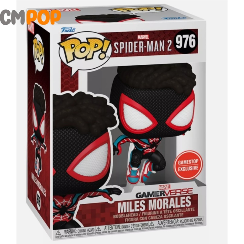 Miles Morales  - #976 - Funko Pop!  - Marvel - Spider-Man 2 - Gamestop Exclusive