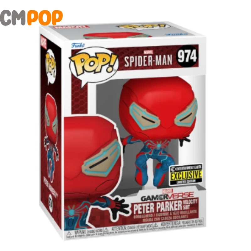 Peter Parker Velocity Suit 2.0 - #974 - Spider-man 2 - Marvel - Entertainment Earth Exclusive