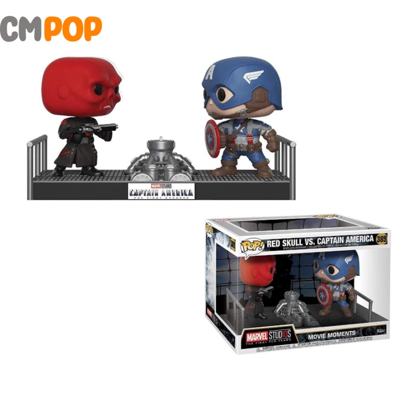 Red Skull VS. Captain America - #389 - Movie Moments  - #389 - Funko Pop! - Marvel