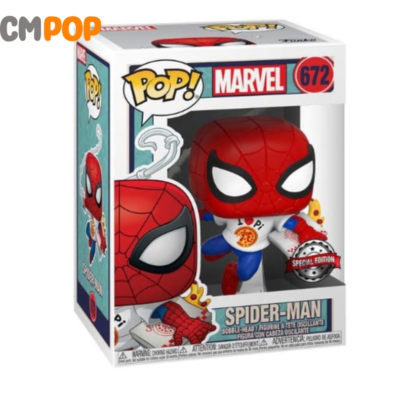 Spider-man - #672 - Funko Pop! - Marvel - Spider-Man - Special Edition