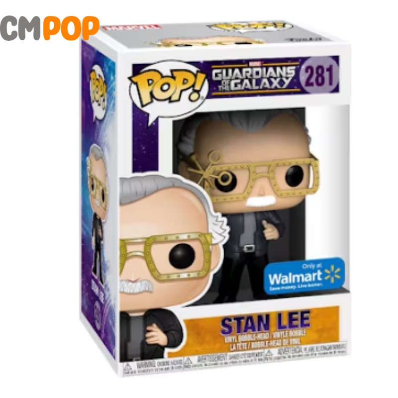 Stan Lee - #281 - Funko Pop! - Marvel - Guardians Of The Galaxy - Walmart Exclusive