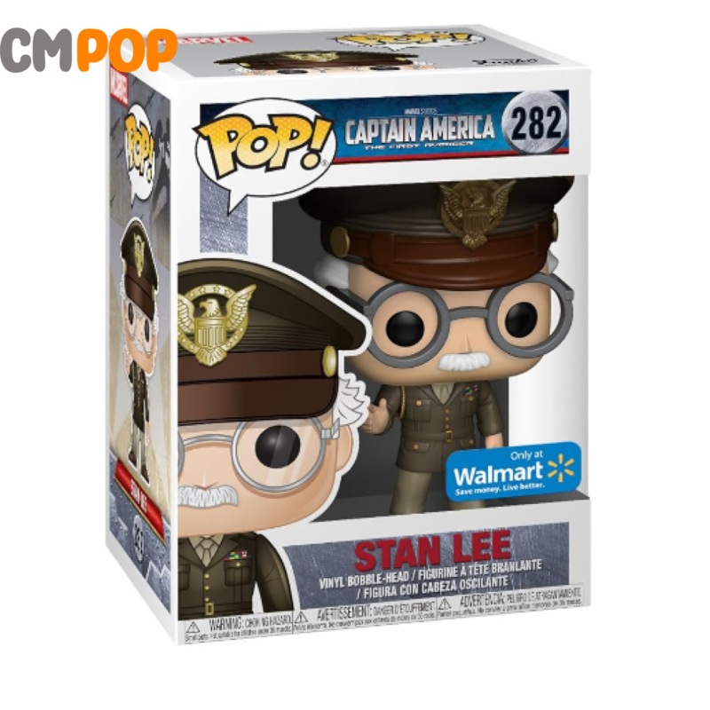Stan Lee - #282 - Funko Pop! - Marvel - Captain America - Walmart Exclusive