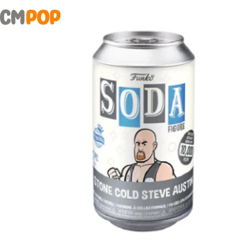 Stone Cold Steve Austin - Funko Vinyl Soda - 10,000 Pieces - Chance Of Chase
